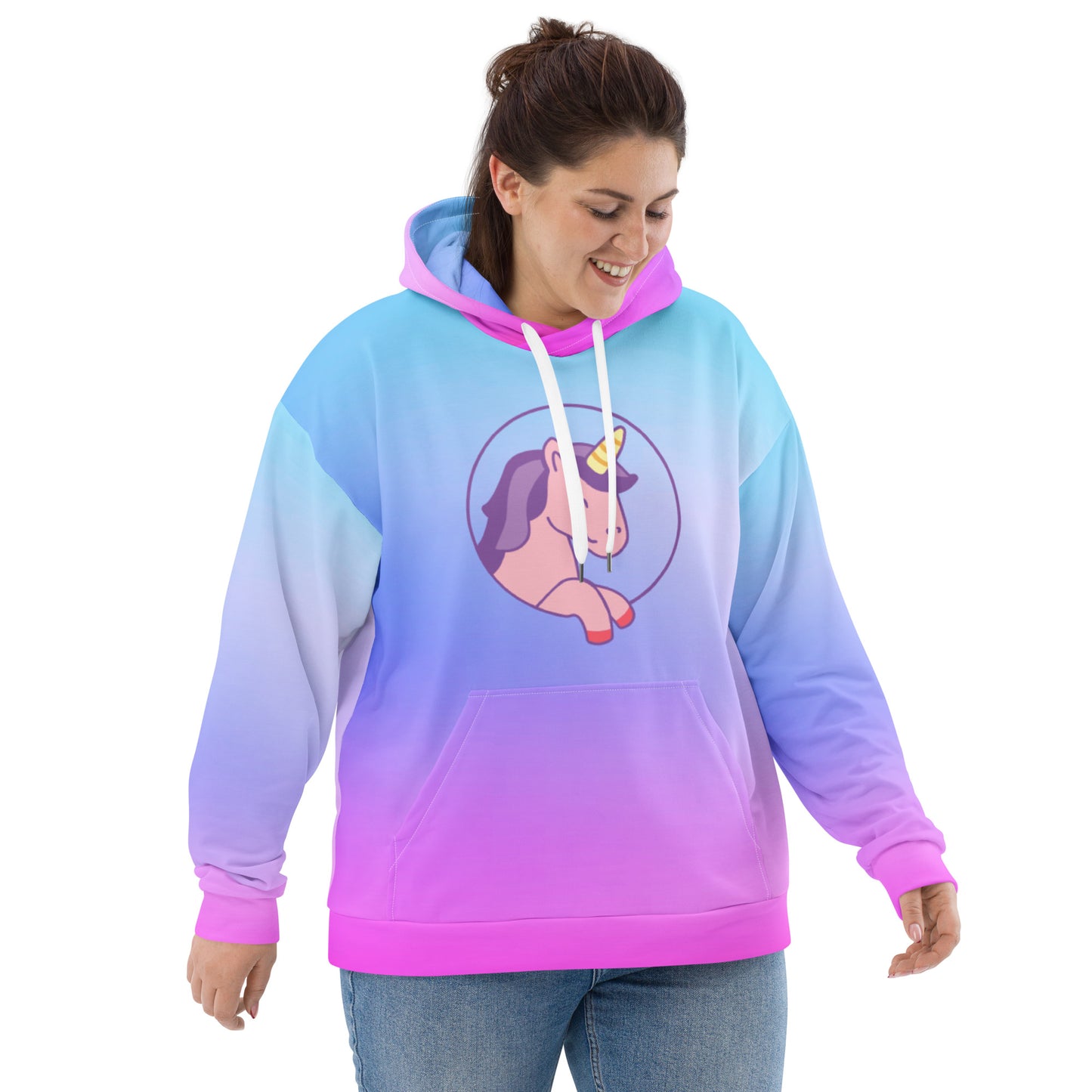 "Mrs colorful pony" Hoodie