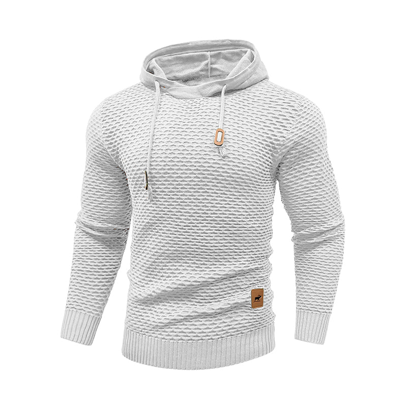 Hot Selling New Style 3D Pattern Outdoor Sports Men Solid Color Casual Hoodies