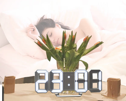 3D LED Digital Alarm Clock