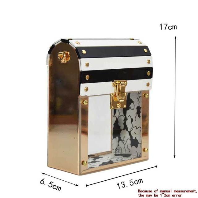 Crystal Clarity Clutch Women Shoulder Bags