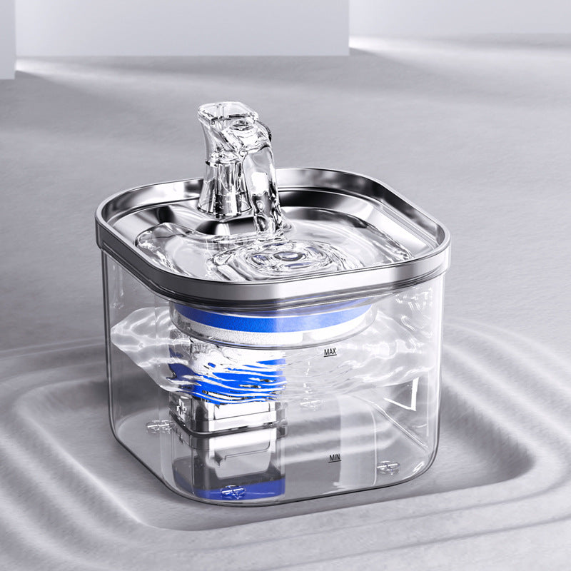 Cat/Dog Stainless Steel Automatic Circulation Water Dispenser