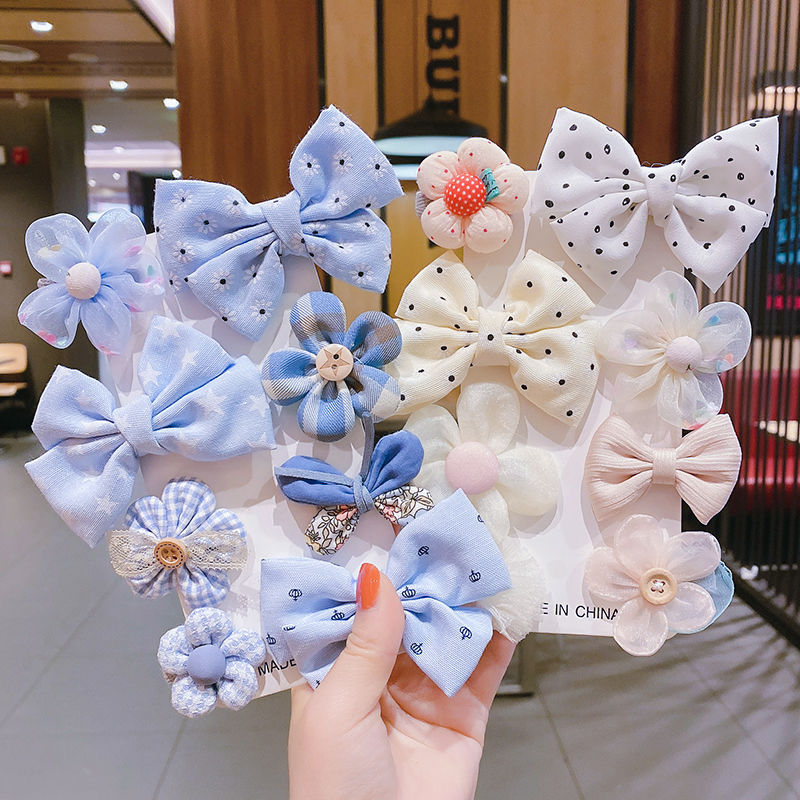 Bow Hair Clip Set Little Princess Does Not Hurt Her Hair