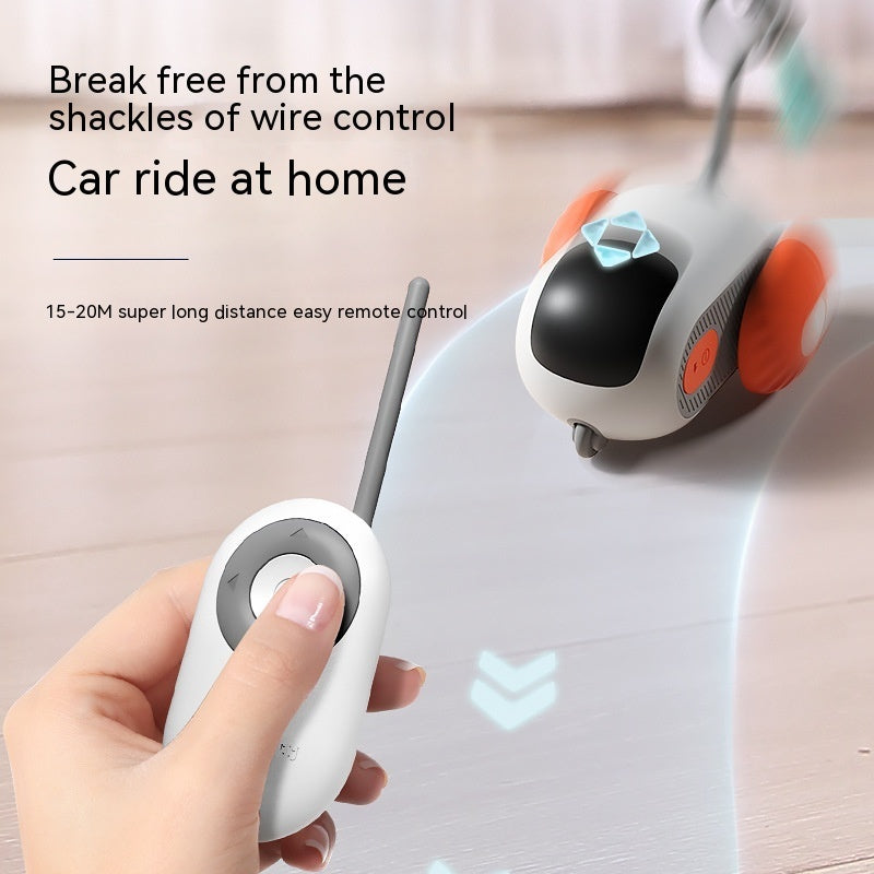 USB Remote Control Interactive Cat Toy Car