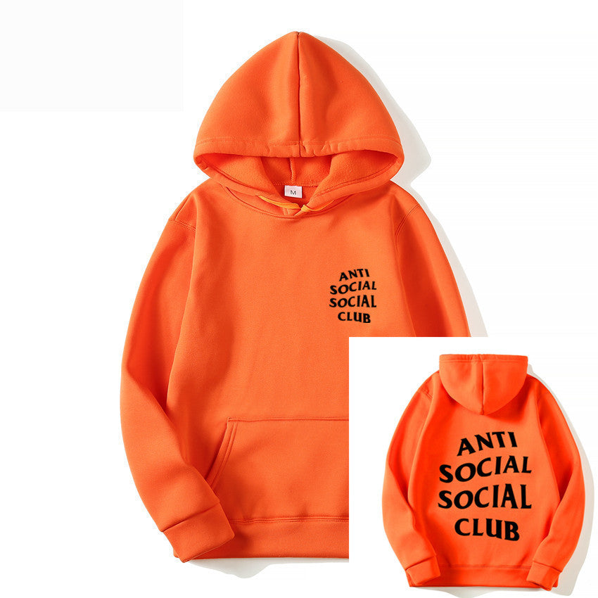 "Anti Social Club" Hoodie Men And Women