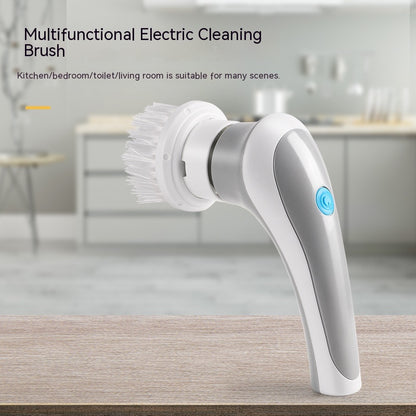 4 In 1 Spinning Scrubber Electric Cleaning Brush