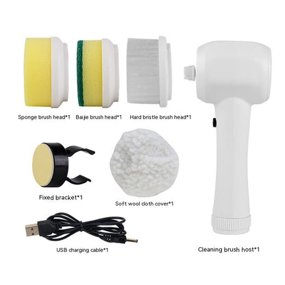 4 In 1 Spinning Scrubber Electric Cleaning Brush