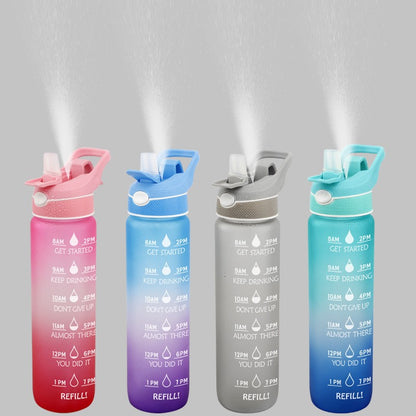 1000ML Plastic Spray Water Bottle