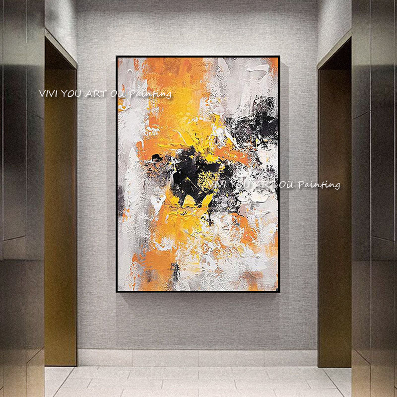 High Quality Abstract Oil Painting On Canvas