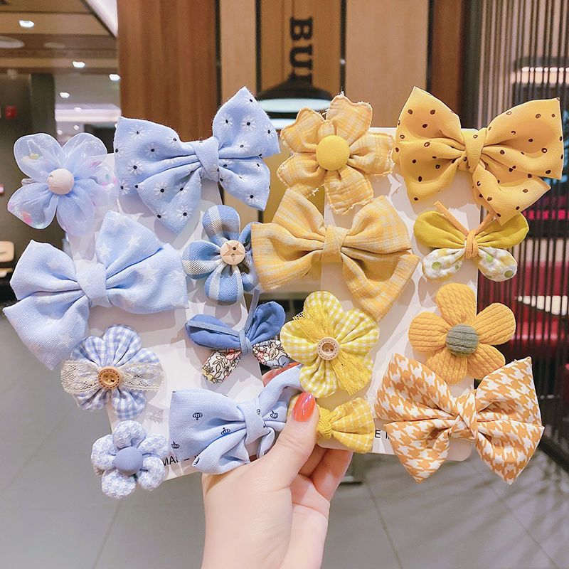 Bow Hair Clip Set Little Princess Does Not Hurt Her Hair