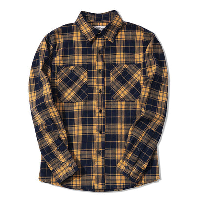 Thick heavy Plaid Shirt For Men