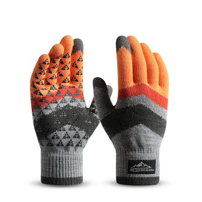 Knitted Gloves For Men And Women For Outdoor Riding