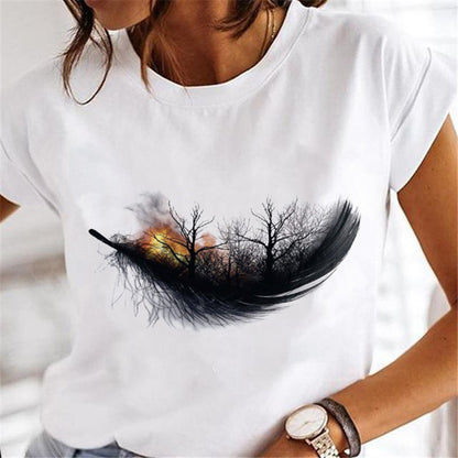 Women Mother's Nature T-shirts