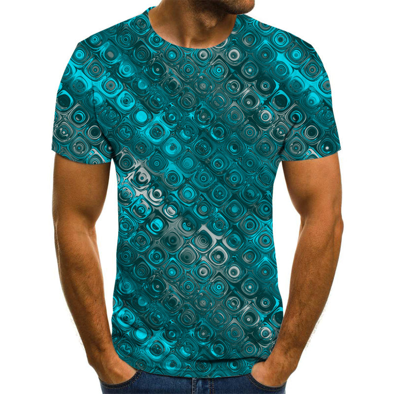 Light Color Casual Men's T-Shirts