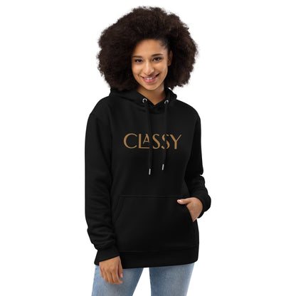 "CLASSY" female premium hoodie