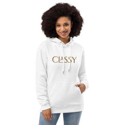 "CLASSY" female premium hoodie