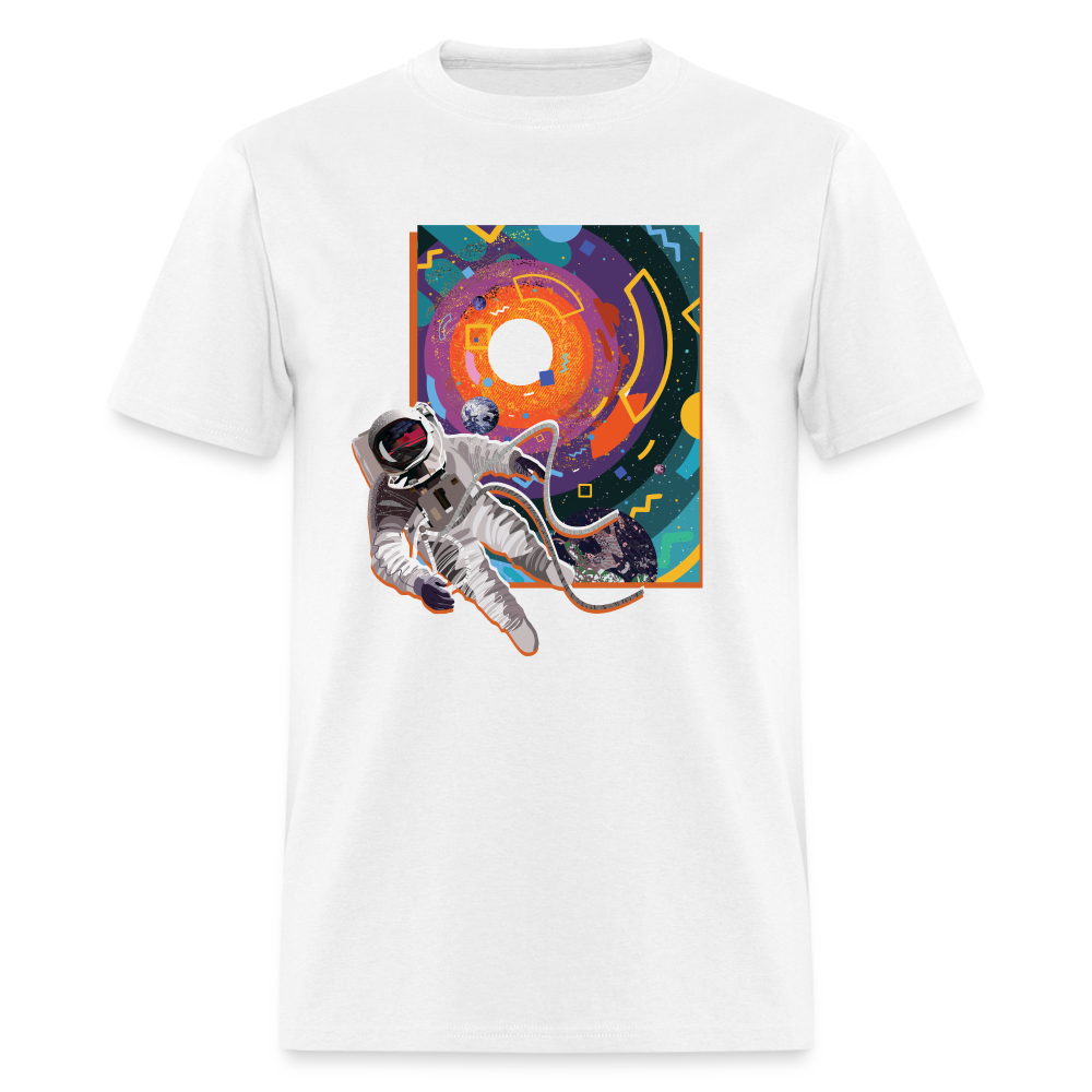 Astronaut 4th wall Unisex Classic T-Shirt - white