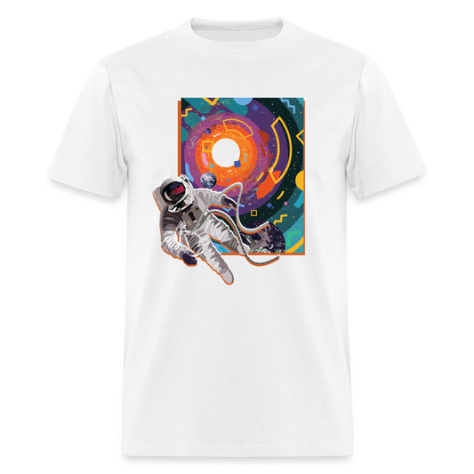 Astronaut 4th wall Unisex Classic T-Shirt - white