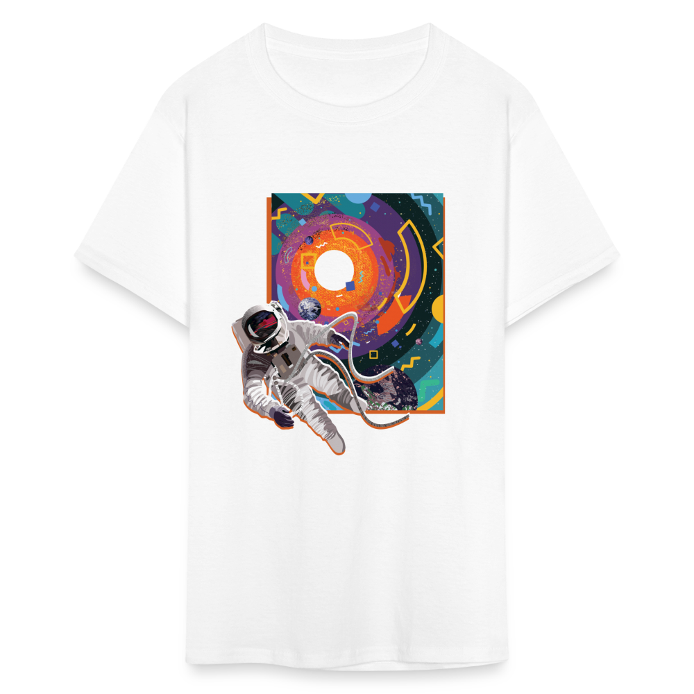 Astronaut 4th wall Unisex Classic T-Shirt - white