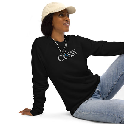 Sky Blue "CLASSY" sweatshirt