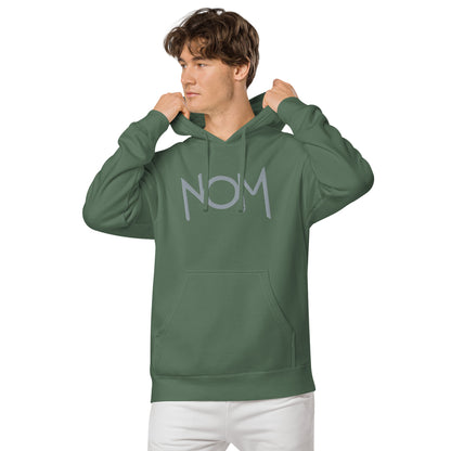 "NOM" Unisex pigment-dyed hoodie