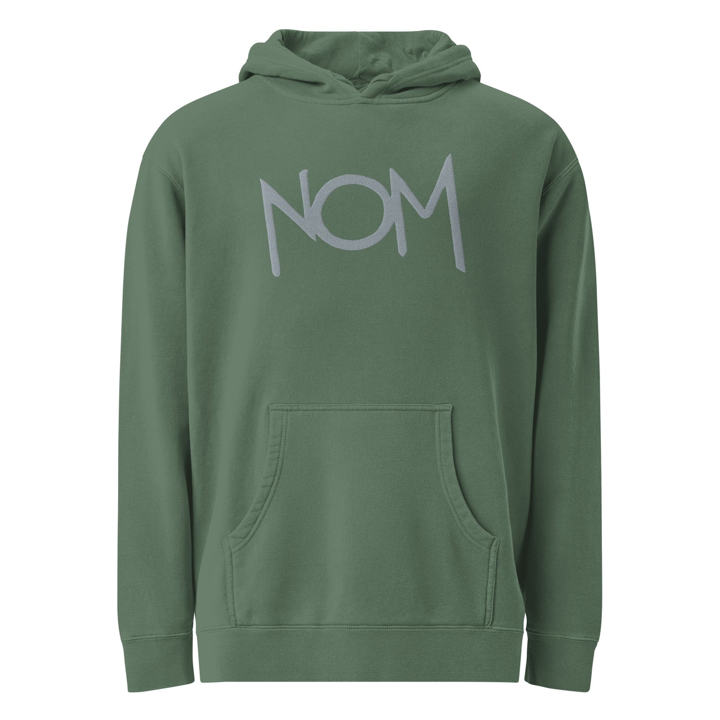 "NOM" Unisex pigment-dyed hoodie