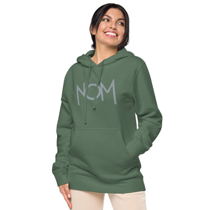 "NOM" Unisex pigment-dyed hoodie