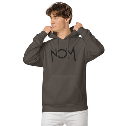 "NOM" Unisex pigment-dyed hoodie