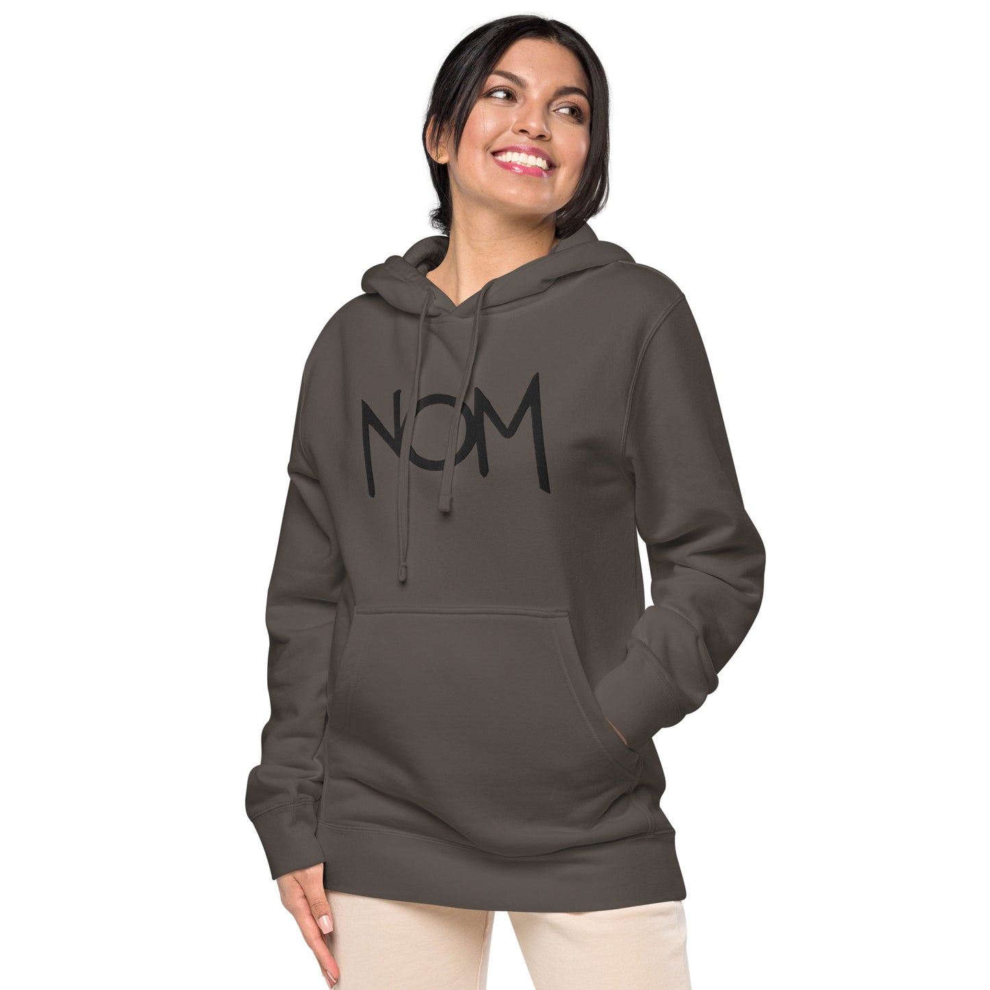 "NOM" Unisex pigment-dyed hoodie