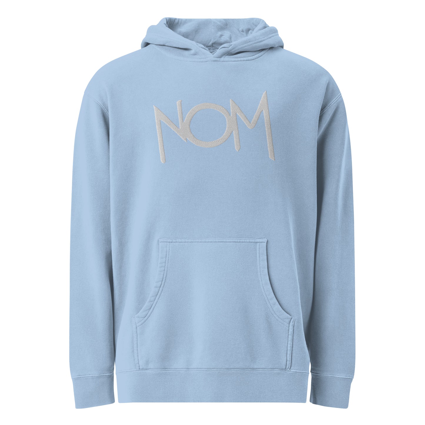 "NOM" Unisex pigment-dyed hoodie