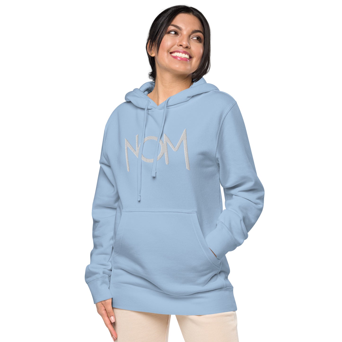 "NOM" Unisex pigment-dyed hoodie