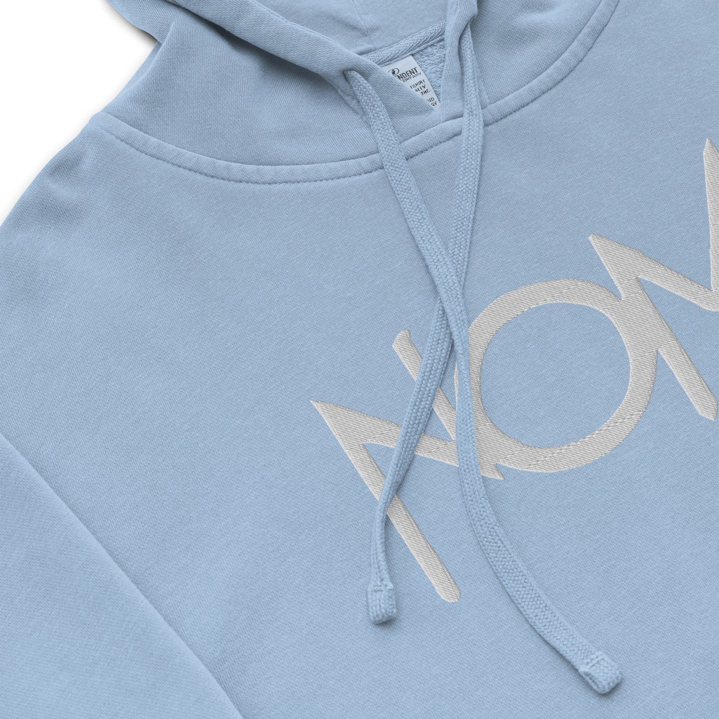 "NOM" Unisex pigment-dyed hoodie