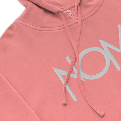 "NOM" Unisex pigment-dyed hoodie