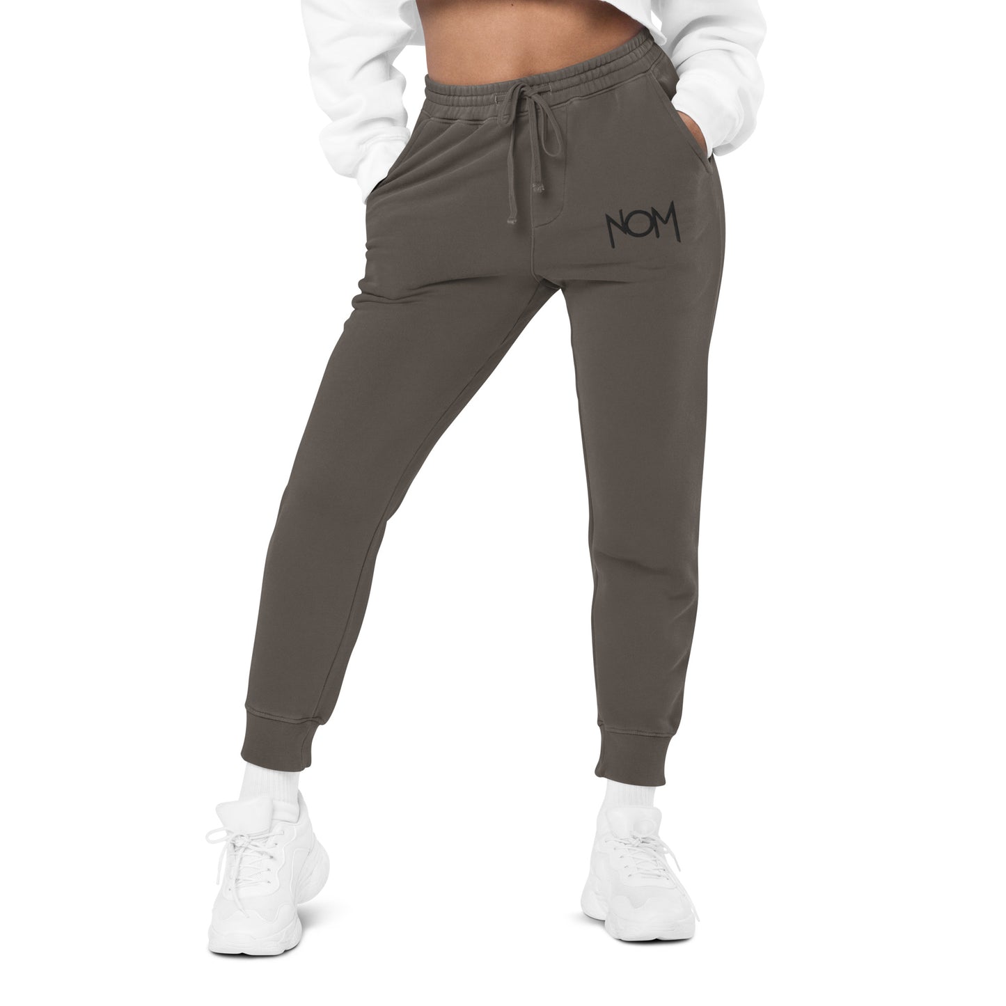 "NOM" Unisex pigment-dyed sweatpants