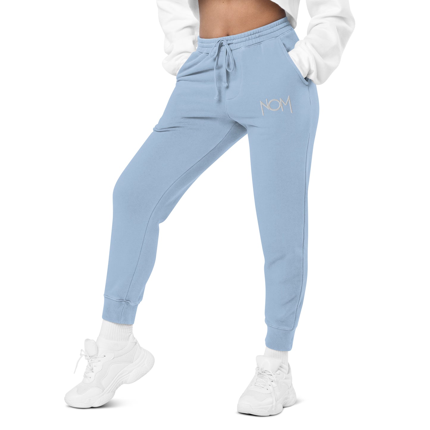 "NOM" Unisex pigment-dyed sweatpants