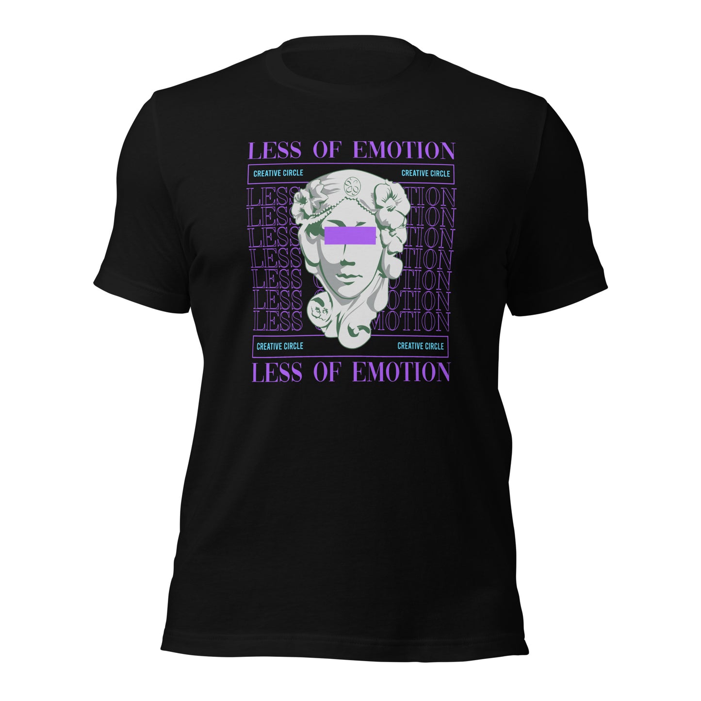 "Less of Emotions" Unisex t-shirt