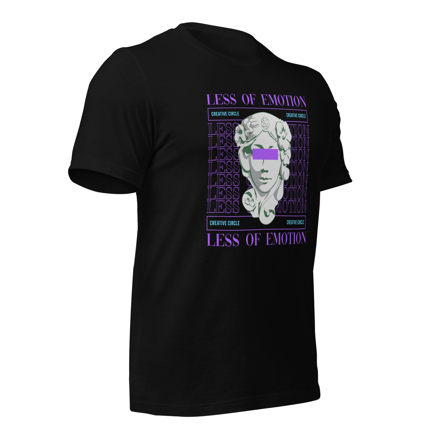 "Less of Emotions" Unisex t-shirt