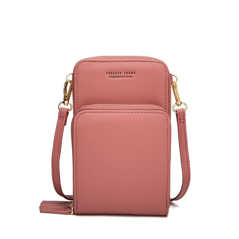 Large-capacity multi-function mobile phone bag