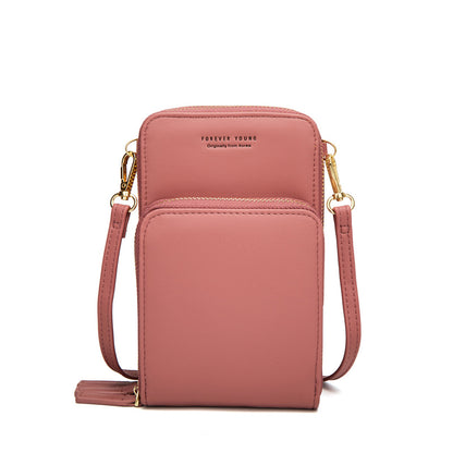 Large-capacity multi-function mobile phone bag