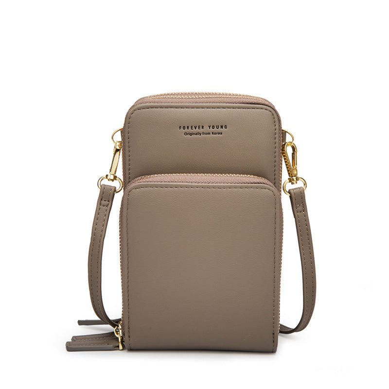 Large-capacity multi-function mobile phone bag