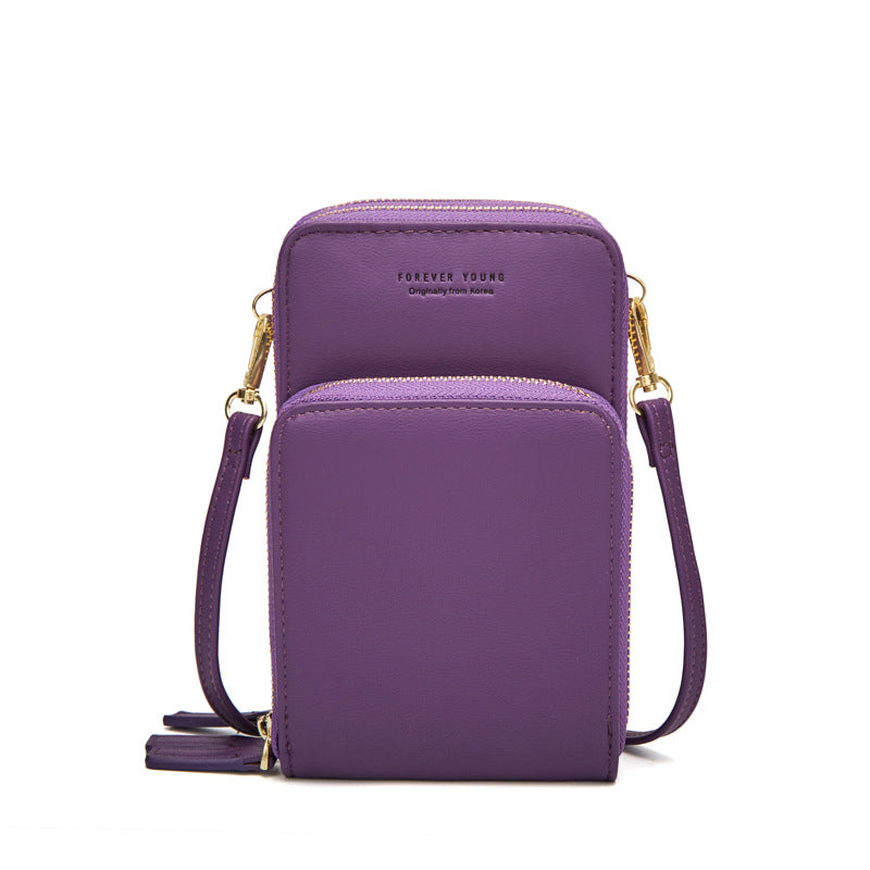 Large-capacity multi-function mobile phone bag