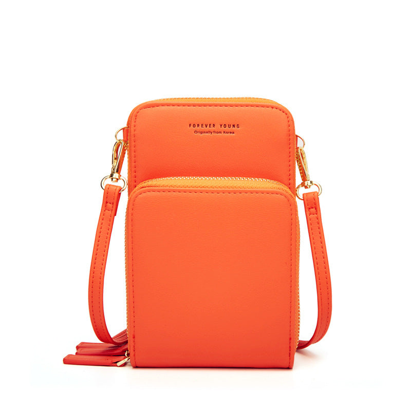 Large-capacity multi-function mobile phone bag