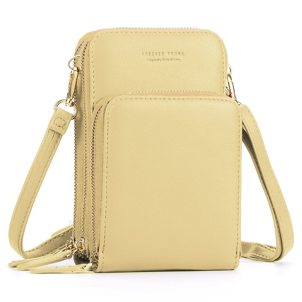 Large-capacity multi-function mobile phone bag