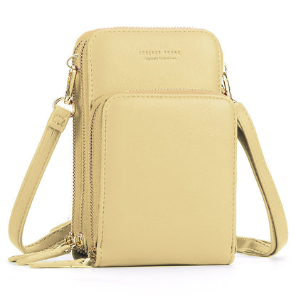 Large-capacity multi-function mobile phone bag