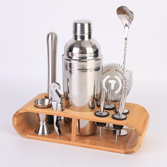 11 sets of custom silver party cocktail shaker