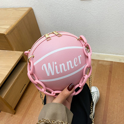 Bags for women, super hot ins personality basketball bag