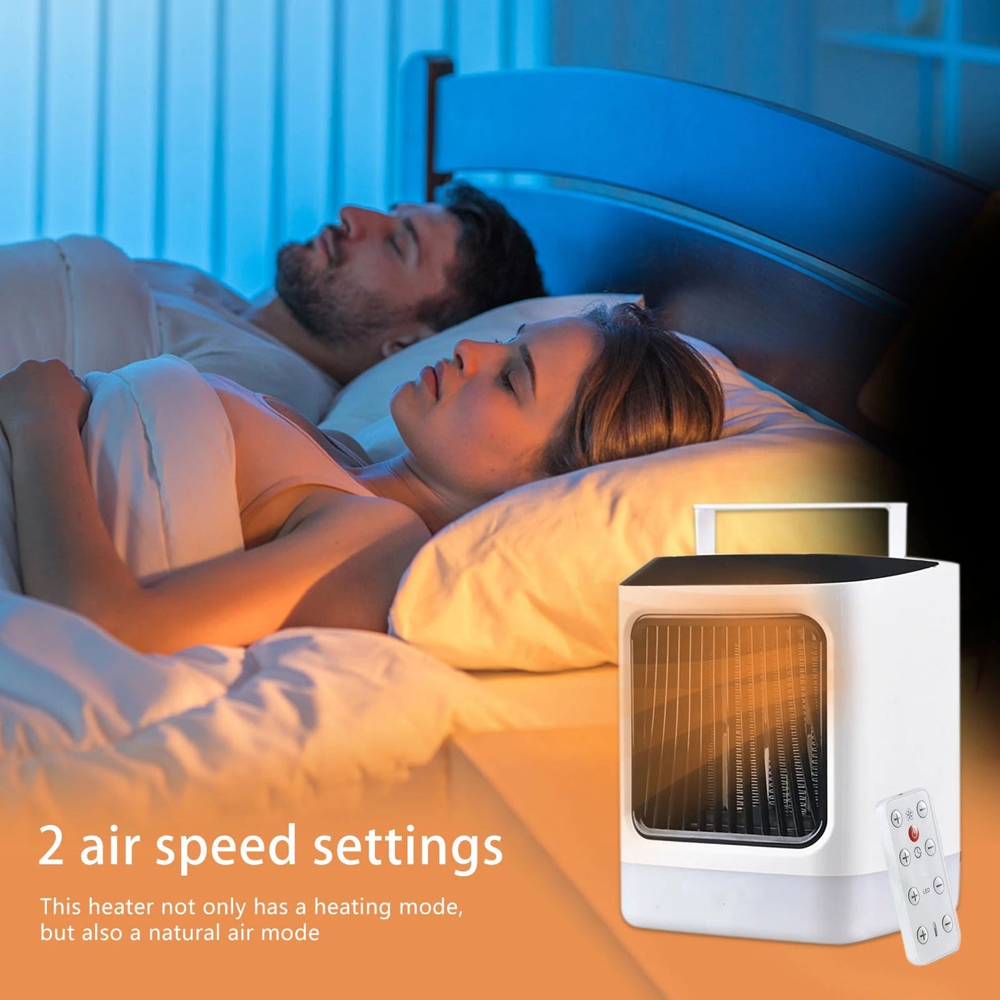 Relaxin Portable 2 in 1 Space Heater and Cooler