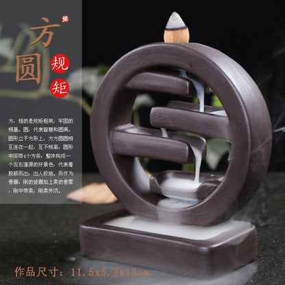 Incense Burner Creative Home Decor Incense Holder Censer Living Room Office Ornament