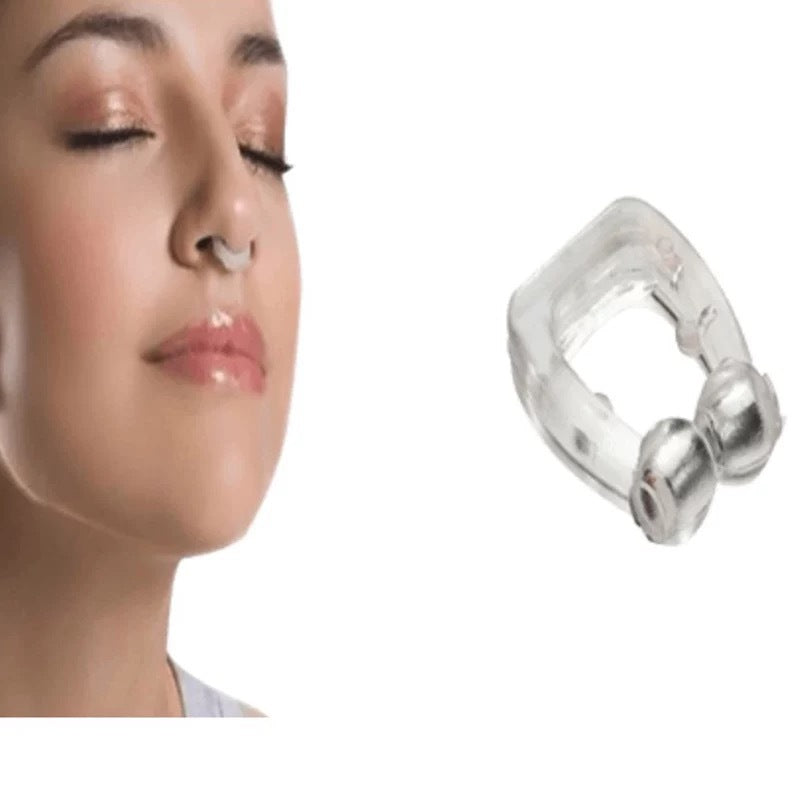 Anti-snoring nose clip