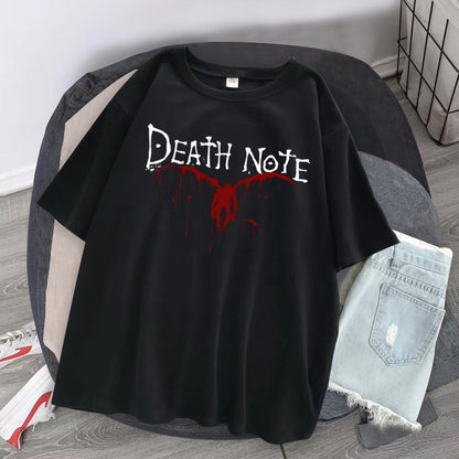 Death note anime men's and women's universal T-shirt