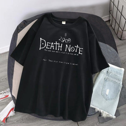 Death note anime men's and women's universal T-shirt